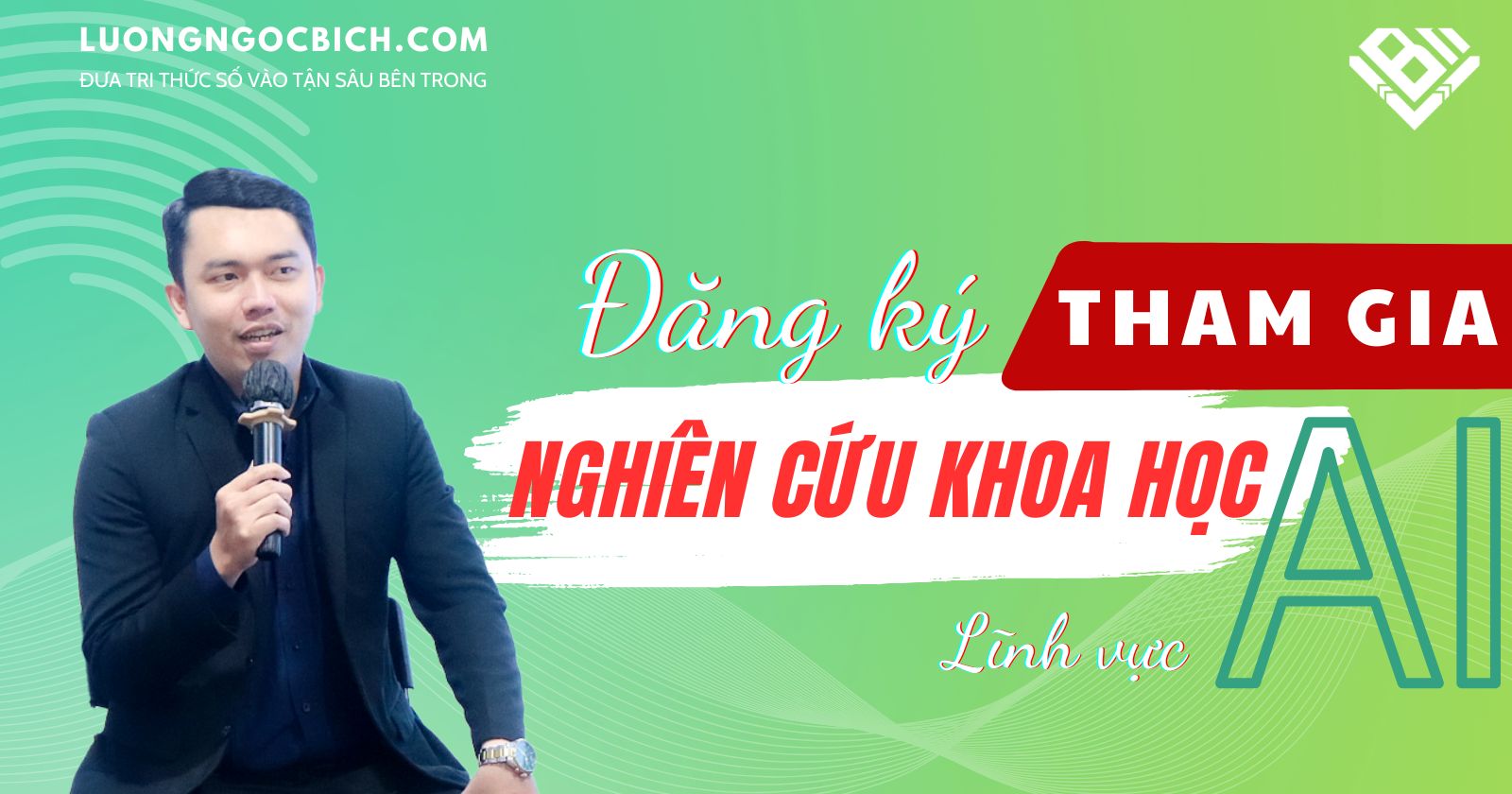 Lương Ngọc Bích nghiên cứu khoa học